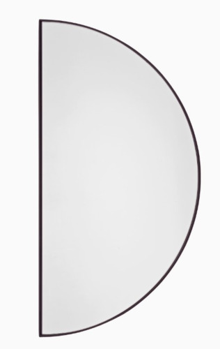 AYTM Mirror - 1/2 Circle, Burgundy