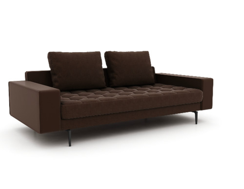 Leather Couch - Image 1
