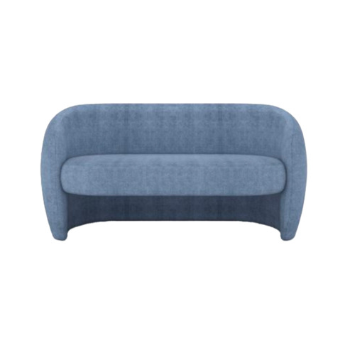 Blue 2-Seater Sofa
