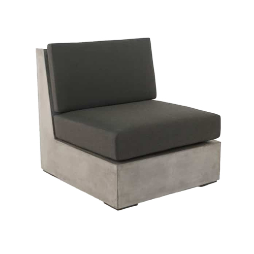 Box Concrete Corner Chair - Image 1