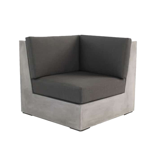 Box Concrete Corner Chair - Image 1