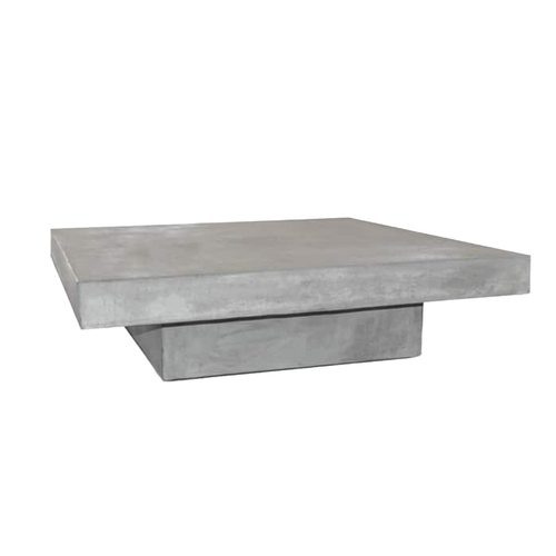 'Blok' Square Concrete Coffee Table  - Image 1