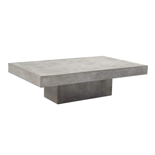 'Blok' Rectangle Concrete Coffee Table - Image 1