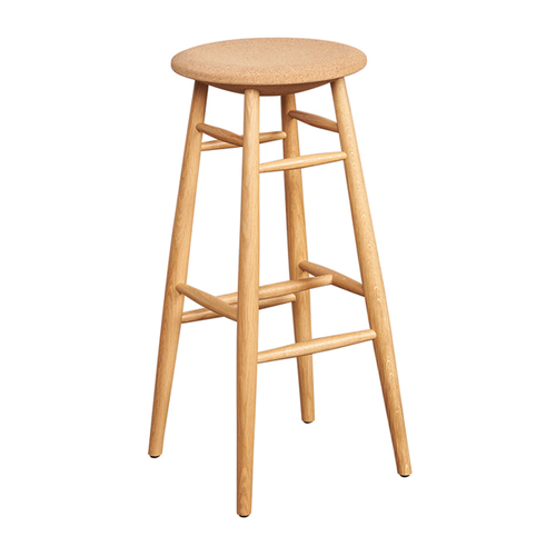 Wooden Cork Bar Stool