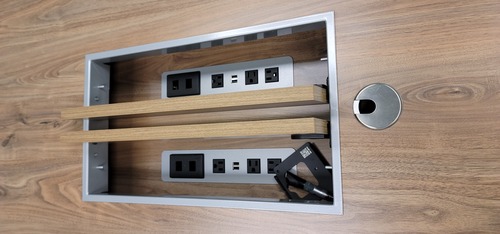 9' Rectangular Conference Table - Thumbnail 4