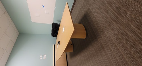 8' Boat-Shaped Conference Table - Thumbnail 2
