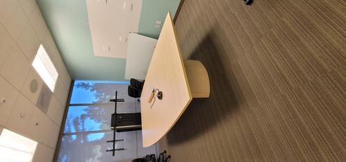 10' Boat-Shaped Conference Table - Thumbnail 2