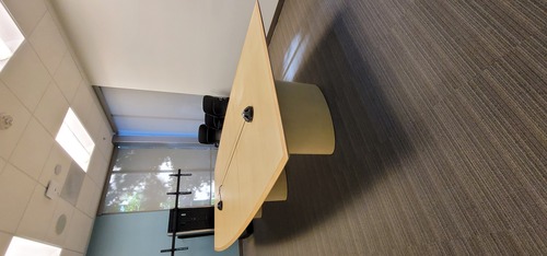 12' Boat-Shaped Conference Table - Thumbnail 3