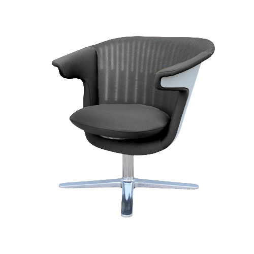 'i2i' Lounge Chair w/ Swivel Base - Image 1