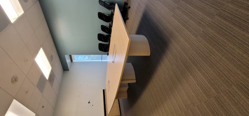 12' Boat-Shaped Conference Table - Thumbnail 2
