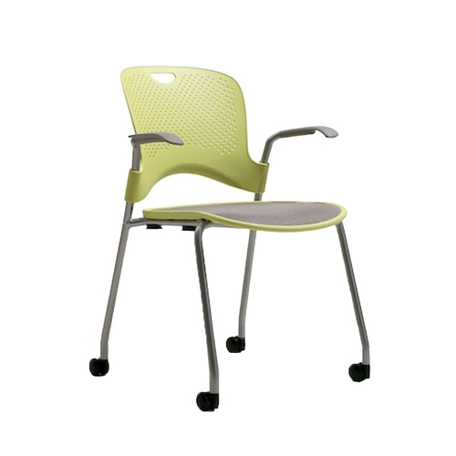 'Casper' Stack Chairs on Casters - Image 1