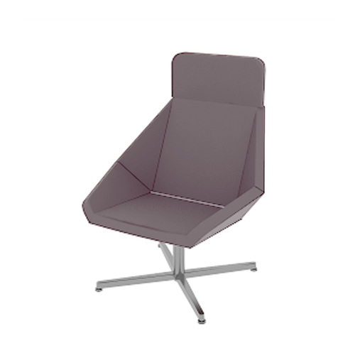 'Nios' High-Back Lounge Chair - Image 1