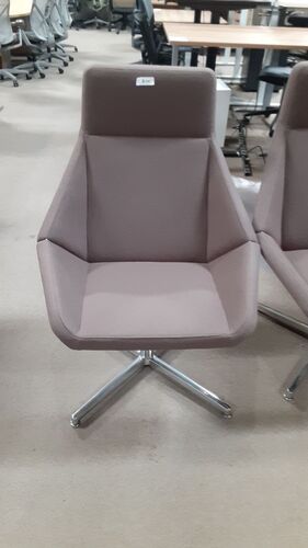 'Nios' High-Back Lounge Chair - Thumbnail 2