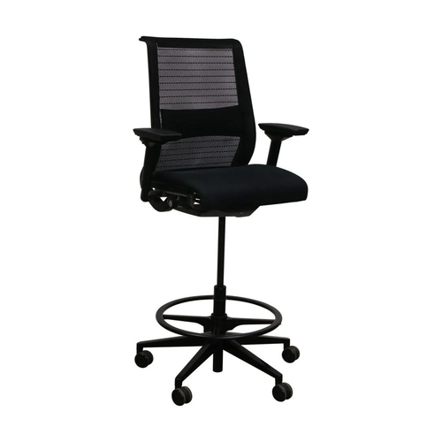 'Think' Mesh Back Stool - Image 1