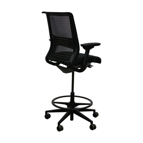 'Think' Mesh Back Stool - Thumbnail 2