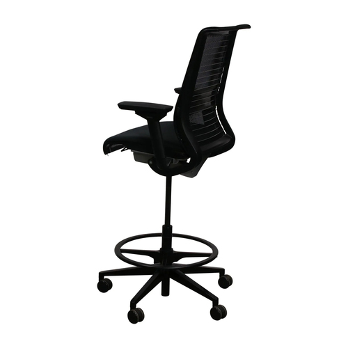 'Think' Mesh Back Stool - Thumbnail 3