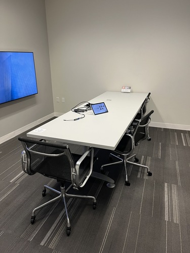 Rectangle Conference Table w/ Power Unit Split - Thumbnail 2