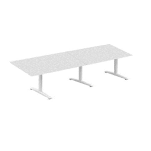Rectangle Conference Table w/ Power Unit Split - Image 1