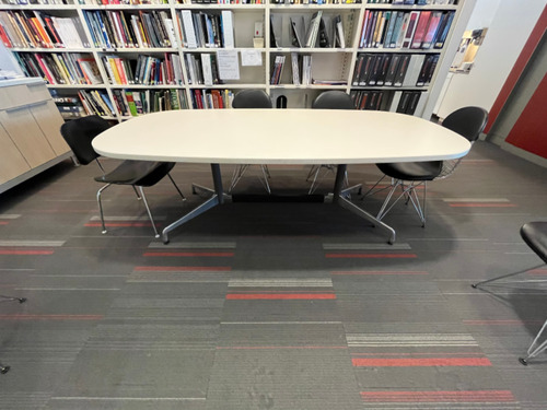 66" Oval Eames Meeting Table - Thumbnail 2
