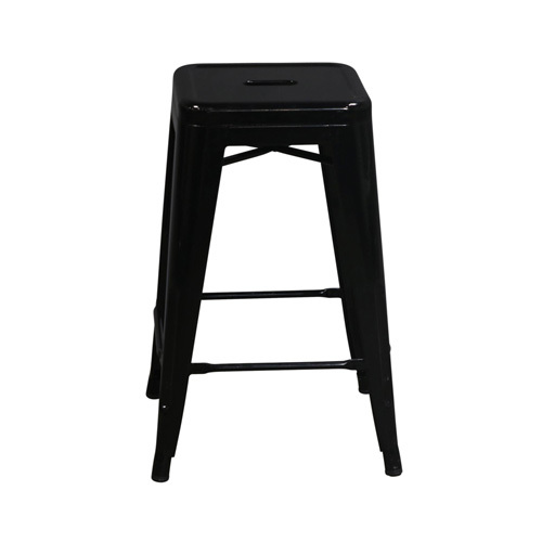 24" Metal Stacking Stool - Thumbnail 2