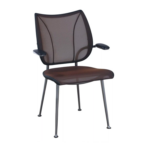 'Liberty' Mesh Aluminum Side Chair
