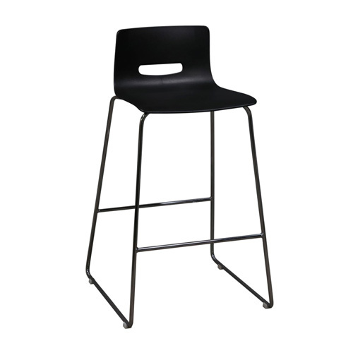 Low-Back Stackable Bar Stool