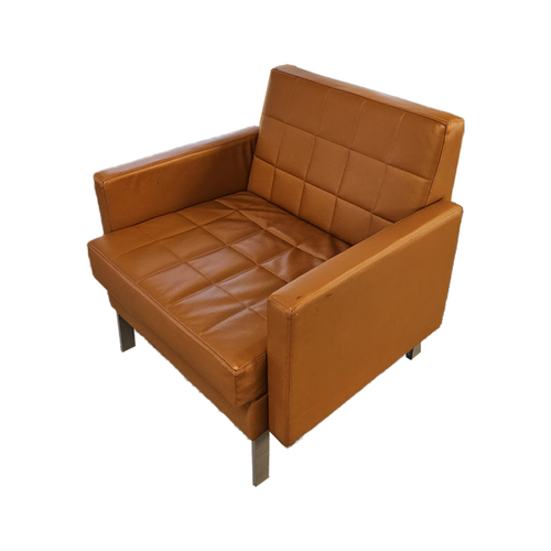 Leather Club Chair - Image 1