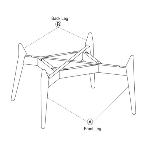 Replacement Base for 'Myr' Chair - Image 1