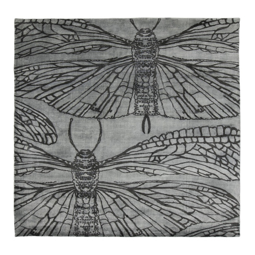 'Akinori' Green Rug with Rug Pad - Image 1