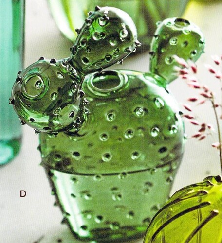 Quirky Cactus Vase Lime - Image 1