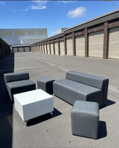 Large White Coffee Table - Thumbnail 2