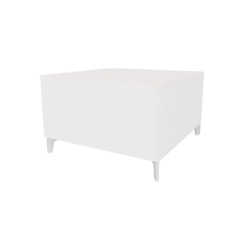 Small White Coffee Table - Image 1