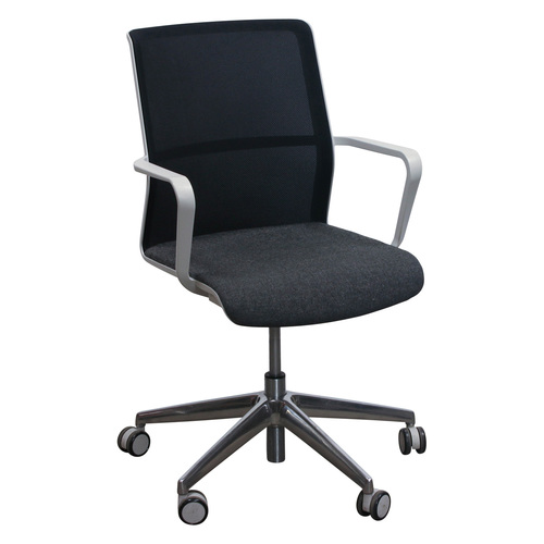 'Senator' Circo Black Mesh Back Conference Chair - Image 1