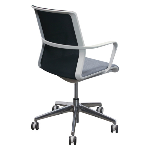 'Senator' Circo Black Mesh Back Conference Chair - Thumbnail 2