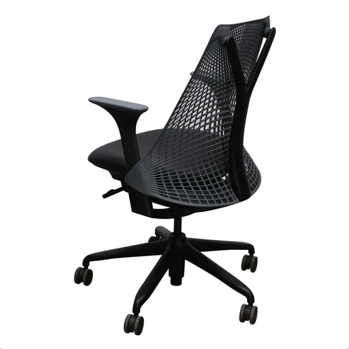 'Sayl' Gray Back Conference Chair - Thumbnail 3