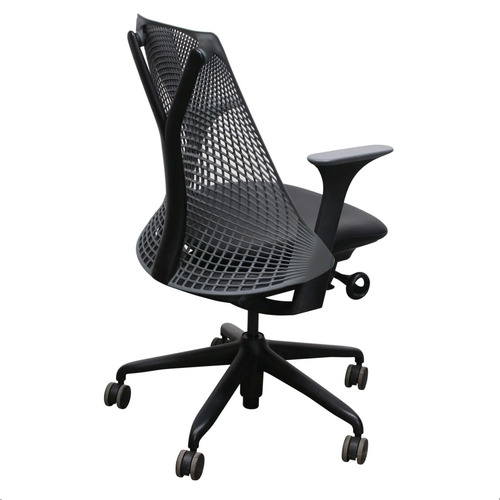 'Sayl' Gray Back Conference Chair - Thumbnail 2