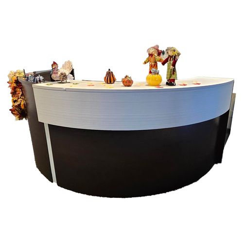 Half-Round Reception Desk - Thumbnail 2
