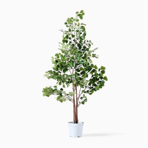 Faux Potted Ficus Tree - Image 1