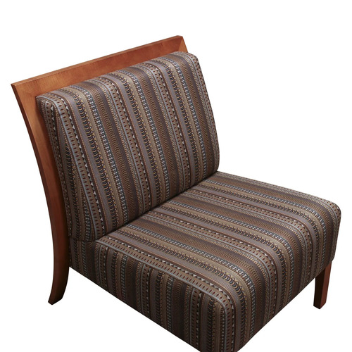Cherry Wood Reception Chair - Thumbnail 3