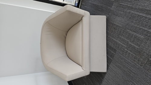 Fedele Leather Lounge Chair - Thumbnail 2