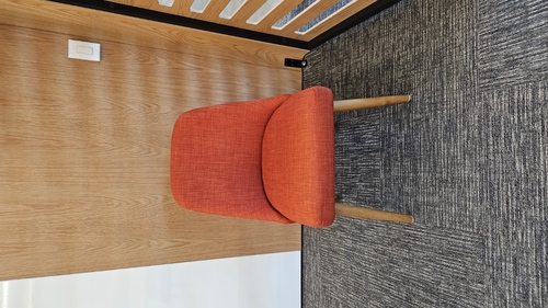 Mid-Century Upholstered Side Chair - Thumbnail 5