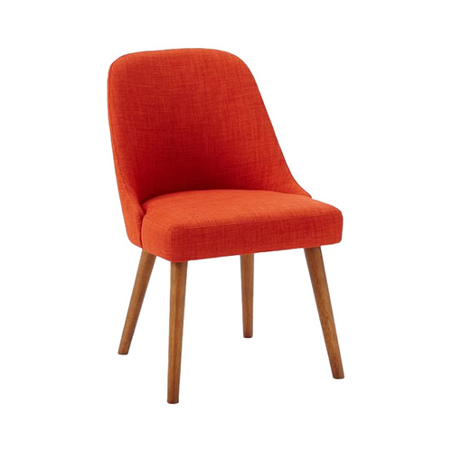 Mid-Century Upholstered Side Chair - Image 1