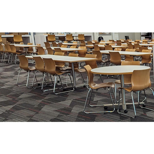 42" Round Flip-top Mobile Table - Thumbnail 4