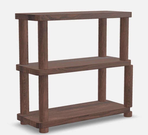 Offset Shelf Small Umber - 2 Tiers - Thumbnail 2