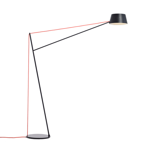 Spar Floor Light - Red Cable - Image 1