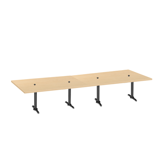 16' Action Conference Table w/ 4 Grommets - Image 1