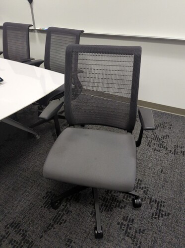 Think Mesh Chairs, Grey (Old style) - Thumbnail 2