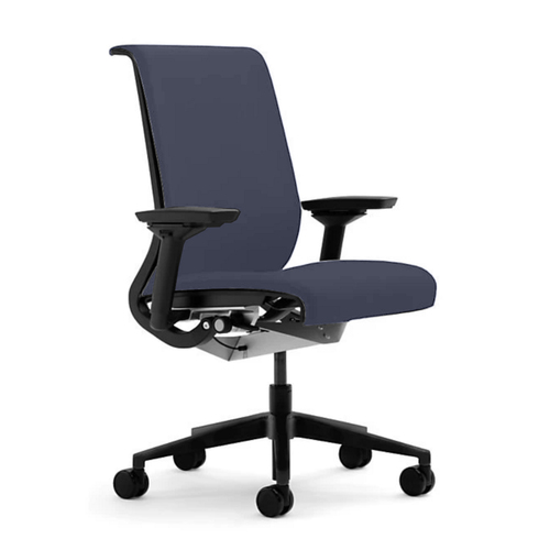 Think Fabric Chairs, Navy - Image 1