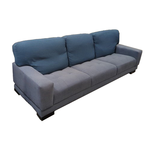 Blue Patterned Sofa - Image 1