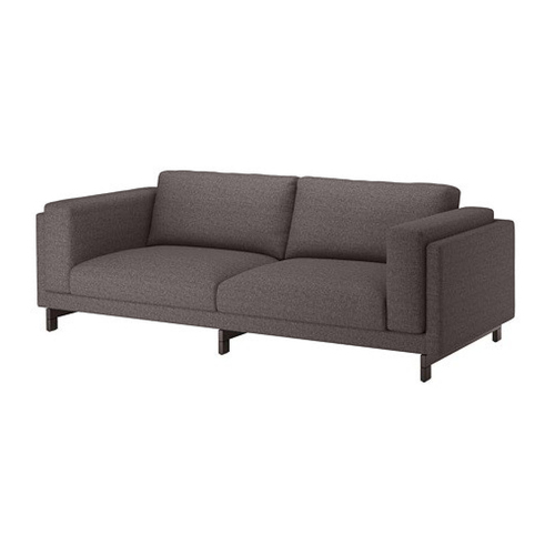 CB2 Grey Sofa - Image 1